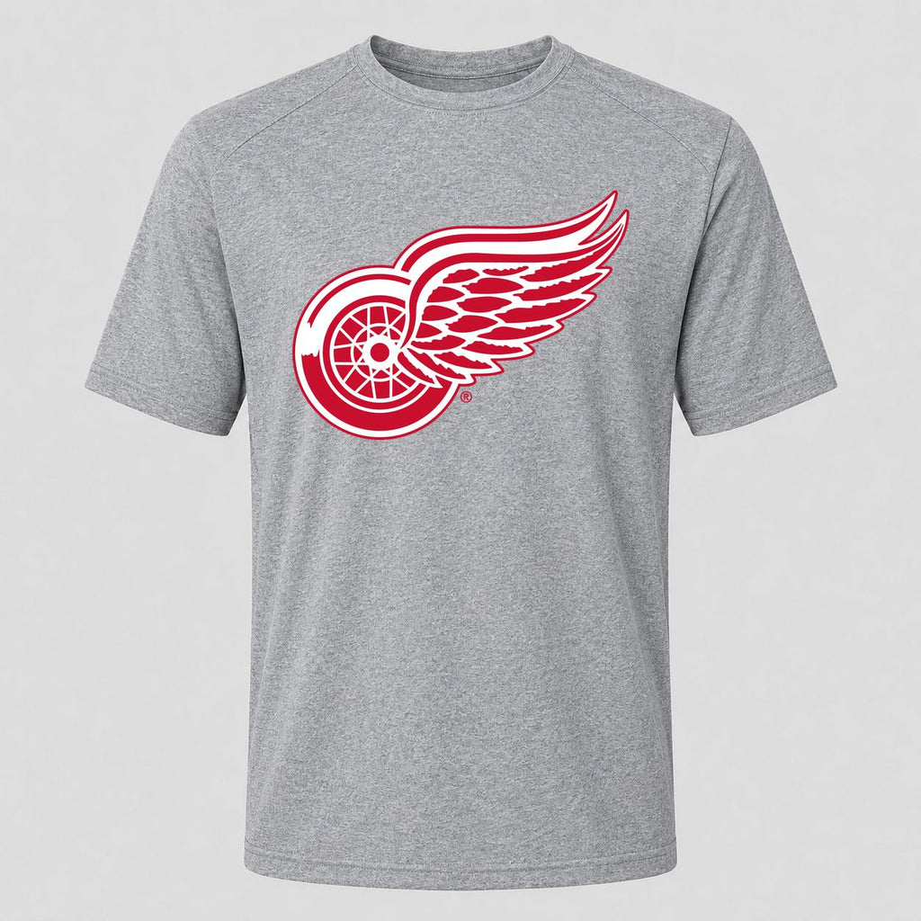Men's Detroit Red Wings Performance T-Shirt - Gray