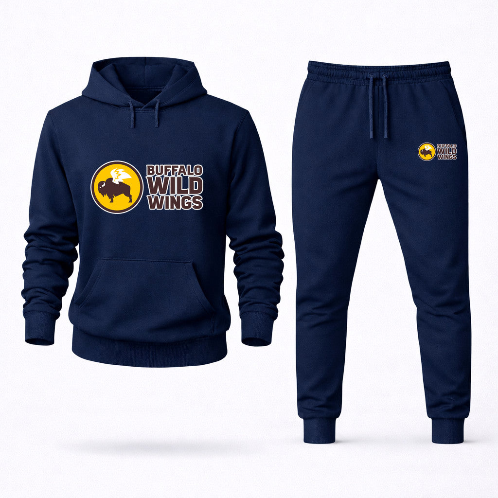 Buffalo Wild Wings Hoodie and Joggers Set - Navy