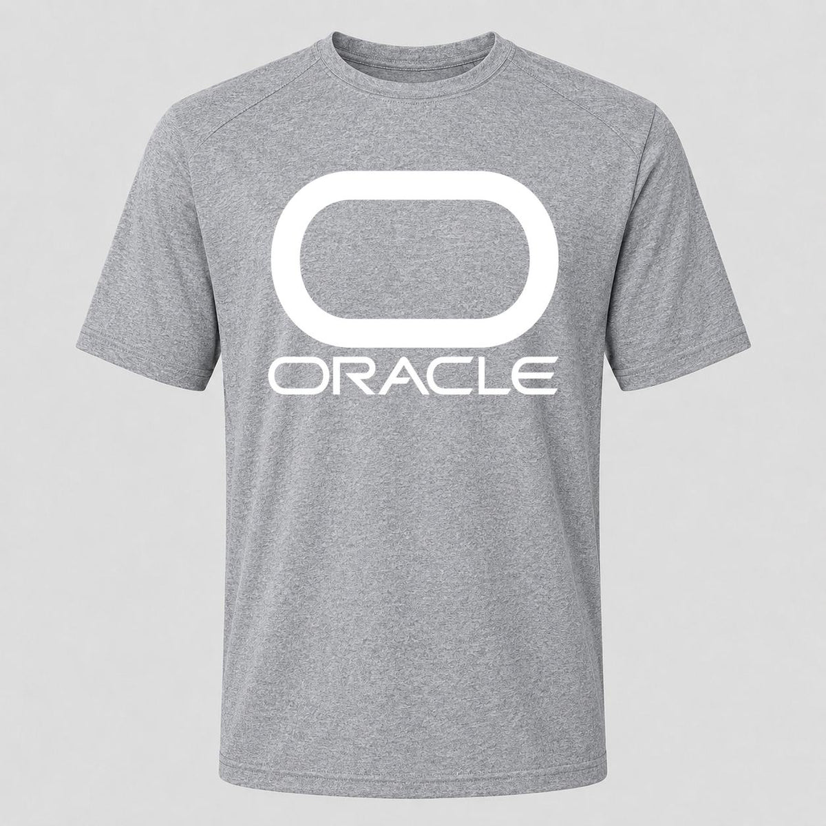 Men's Oracle White Performance T-Shirt - Gray