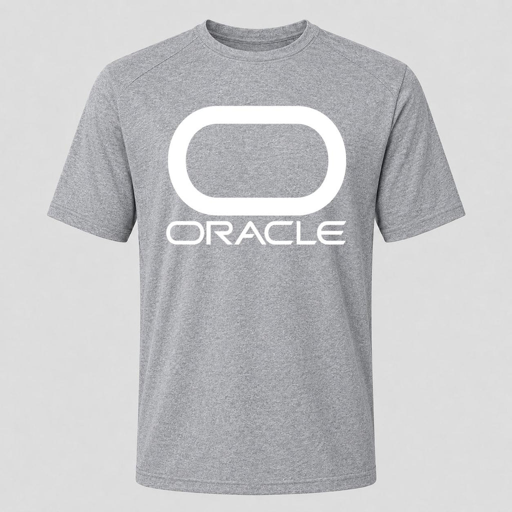 Men's Oracle White Performance T-Shirt - Gray