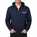 Men's Seattle Seahawks Zipper Hoodie - Navy