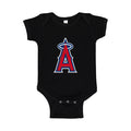 Los Angeles Angels Baby Romper Onesie - Black