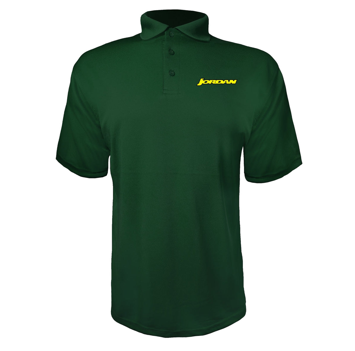 Jordan Grand Prix Green polyester polo