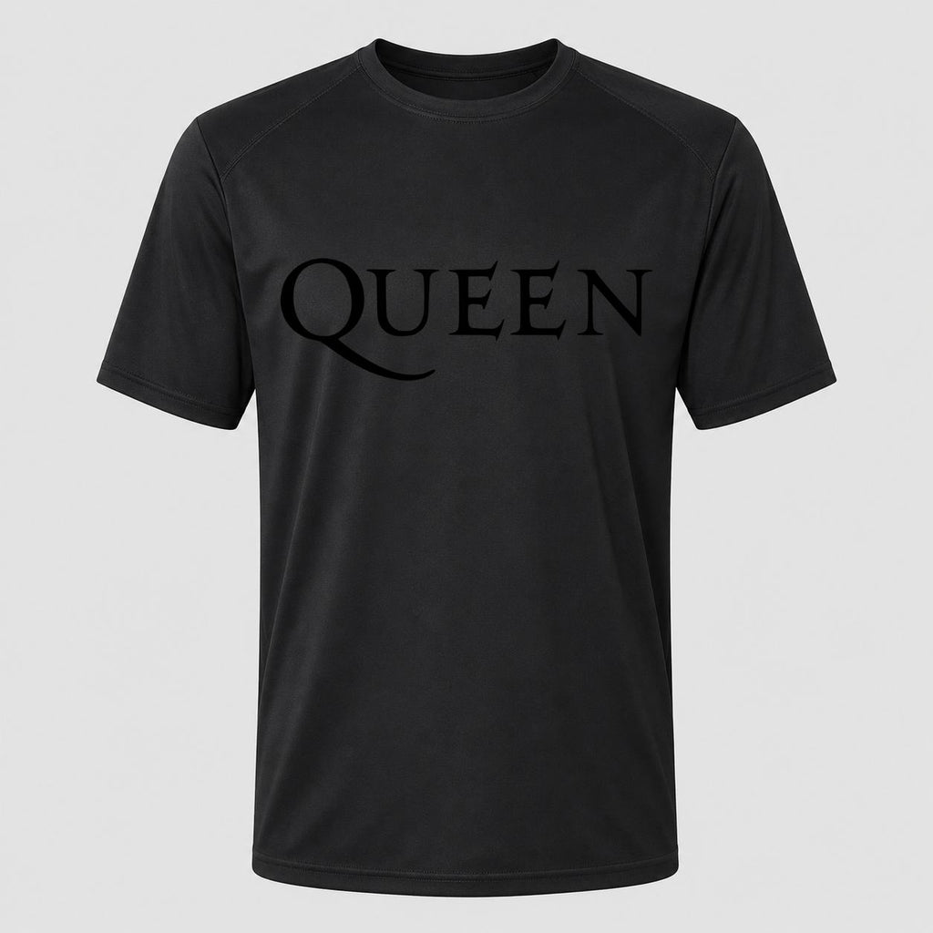 Men's Queen Performance T-Shirt - Black
