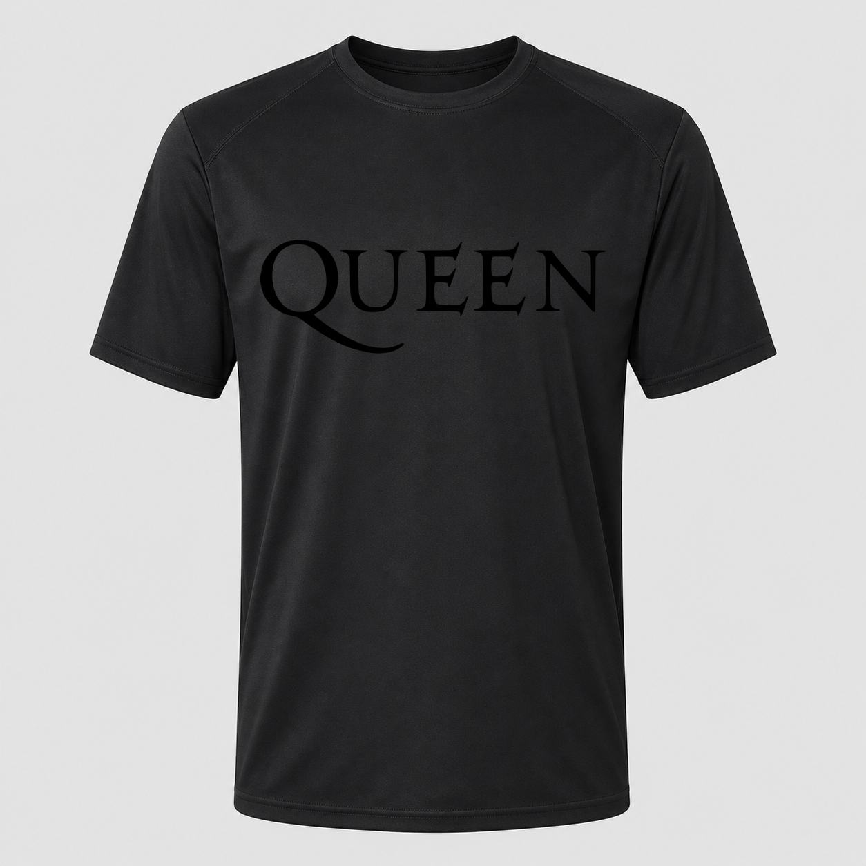 Men's Queen Performance T-Shirt - Black