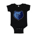 Memphis Grizzlies Baby Romper Onesie - Black
