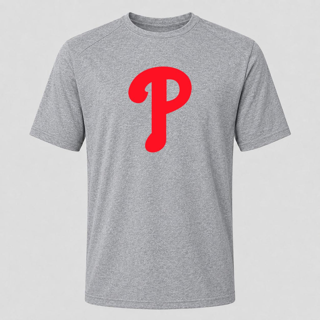 Men's Philadelphia Phillies Performance T-Shirt - Gray