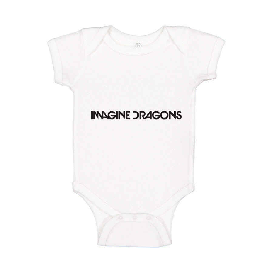 Imagine Dragons Baby Romper Onesie - White