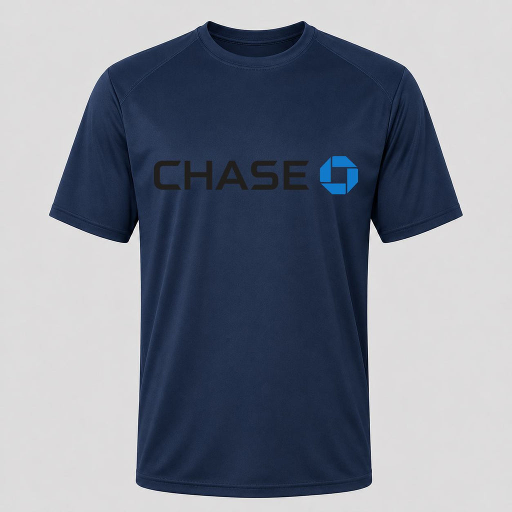 Men's Chase Black Performance T-Shirt - Navy