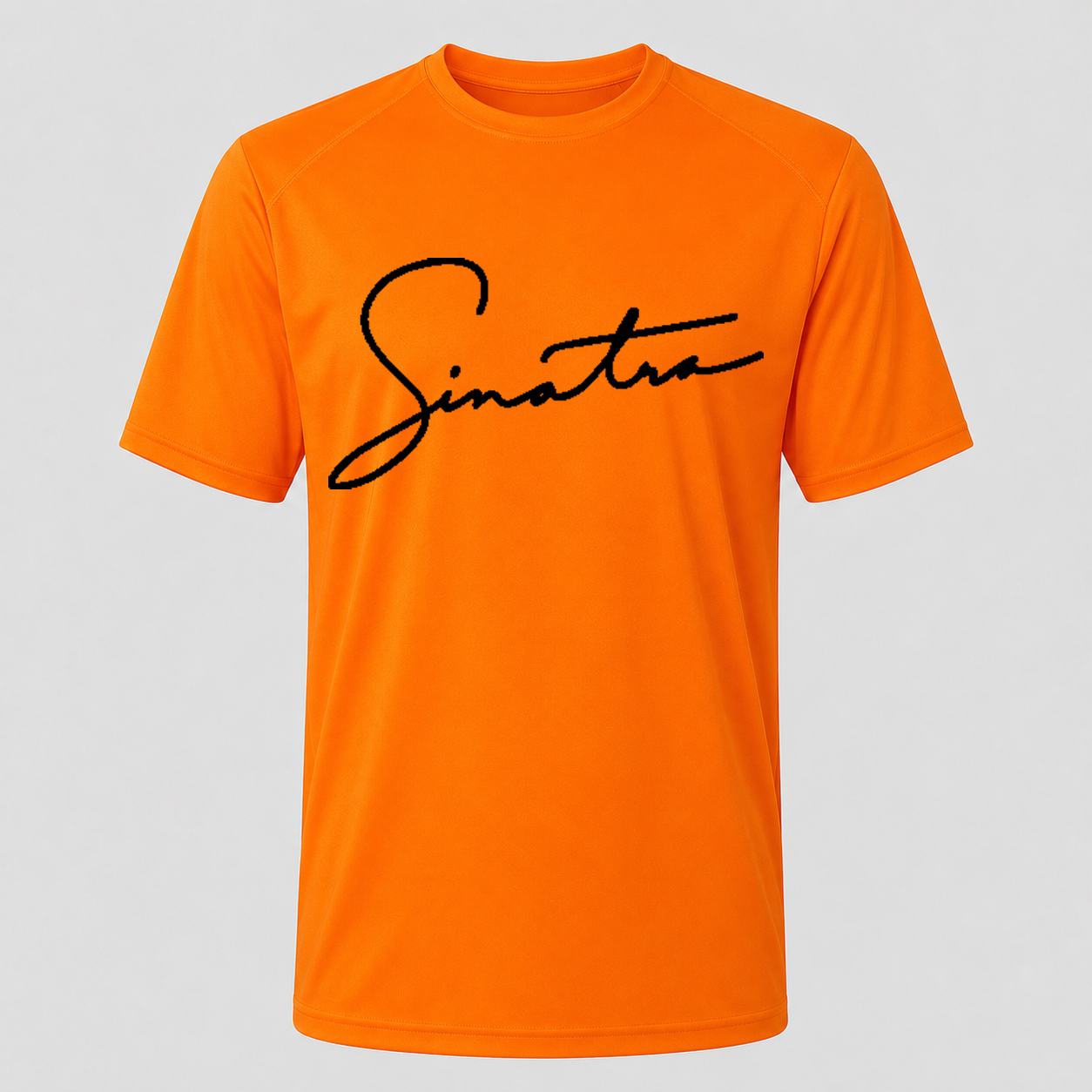 Men's Frank Sinatra Performance T-Shirt - Orange