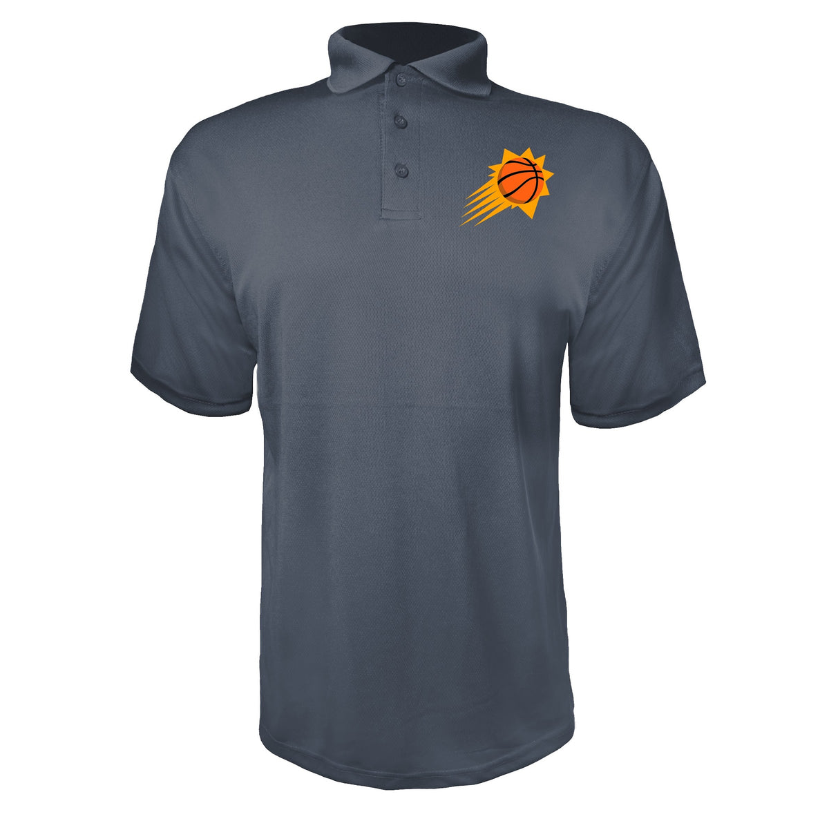 Phoenix Suns Charcoal polyester polo