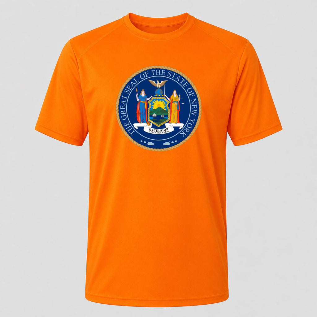 Men's New York Performance T-Shirt - Orange