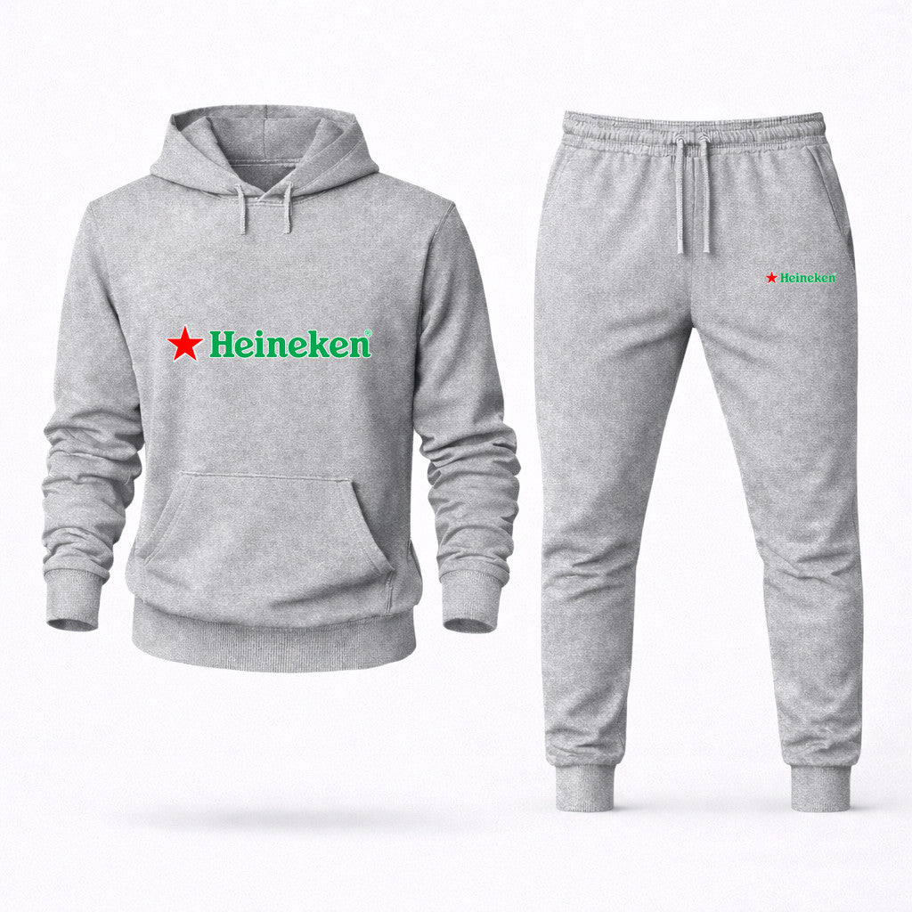 Heineken Hoodie and Joggers Set - Grey