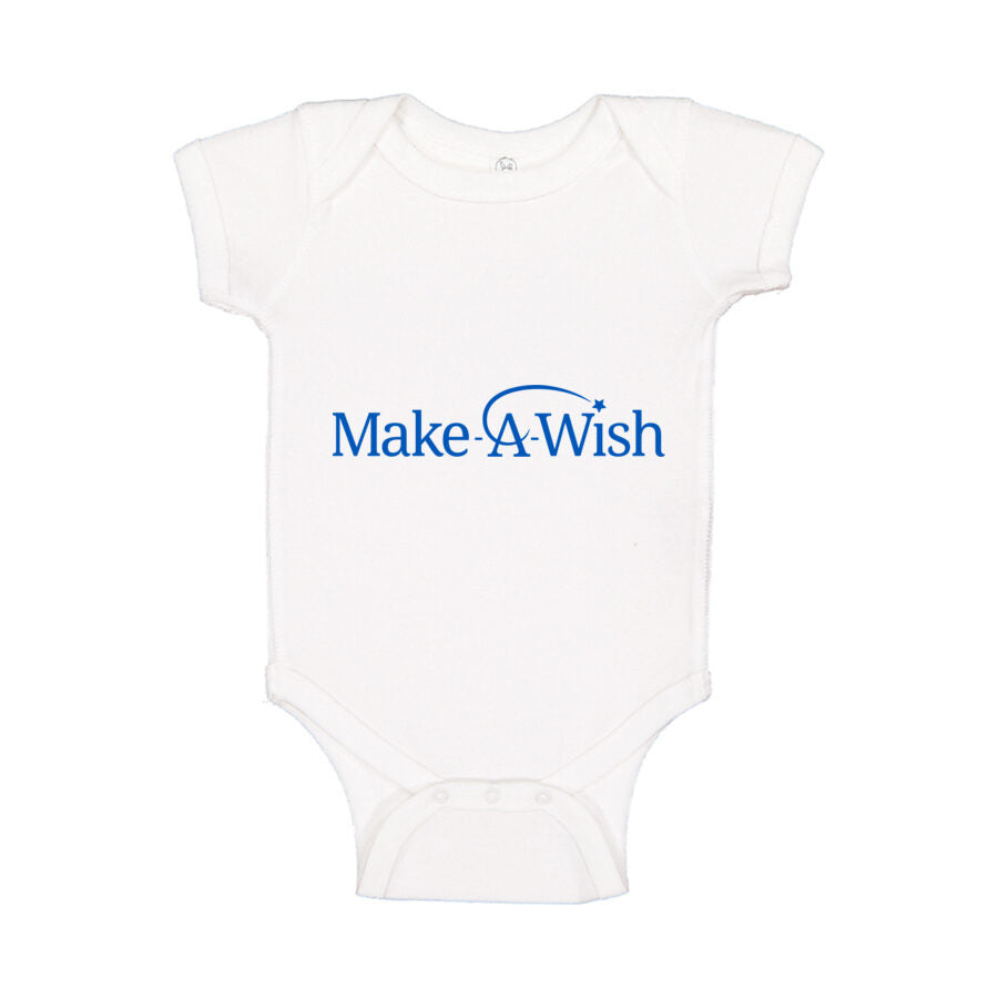 Make-A-Wish Baby Romper Onesie - White