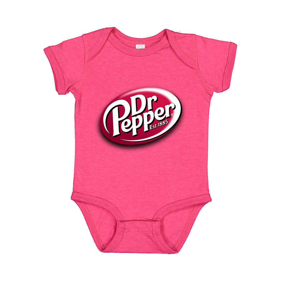 Dr Pepper Baby Romper Onesie - Pink