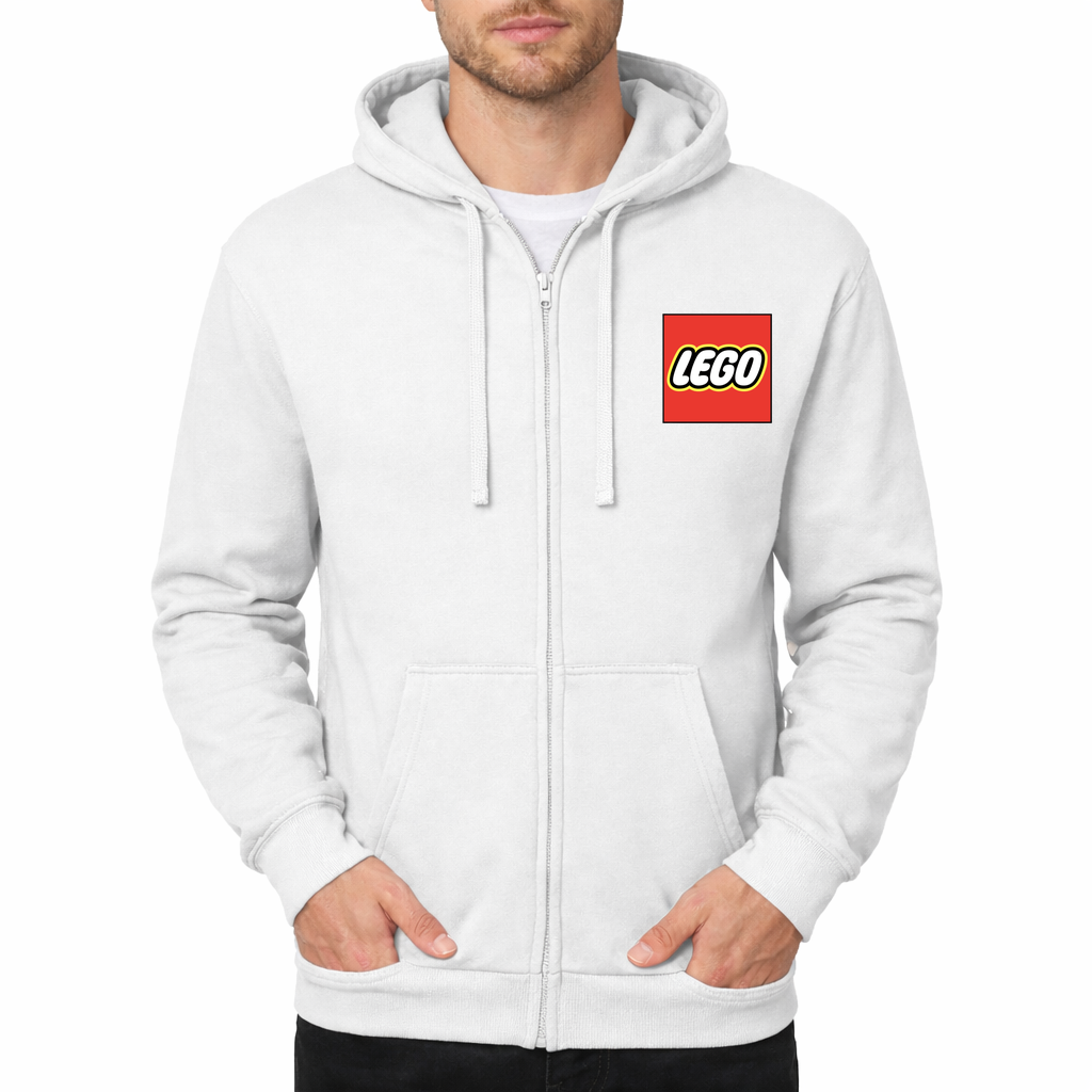 LEGO Zipper Hoodie - White