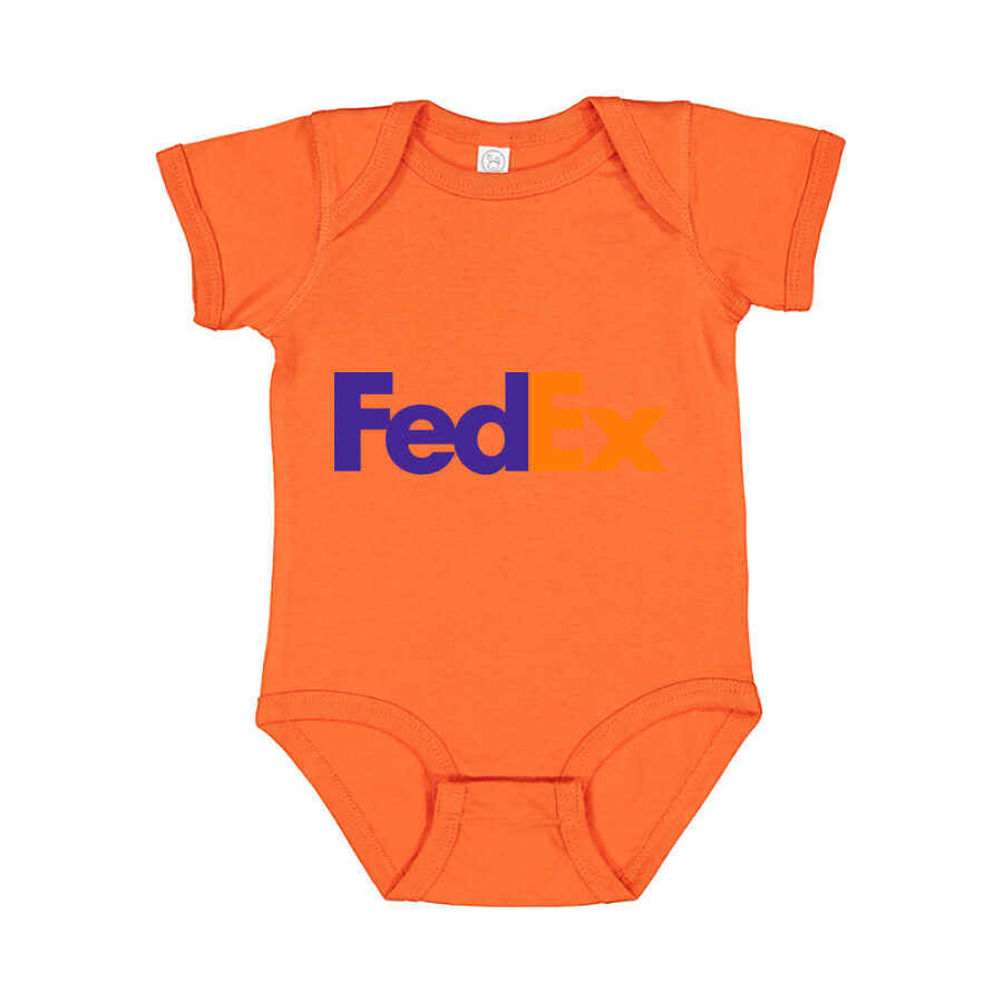 FedEx Baby Romper Onesie - Orange