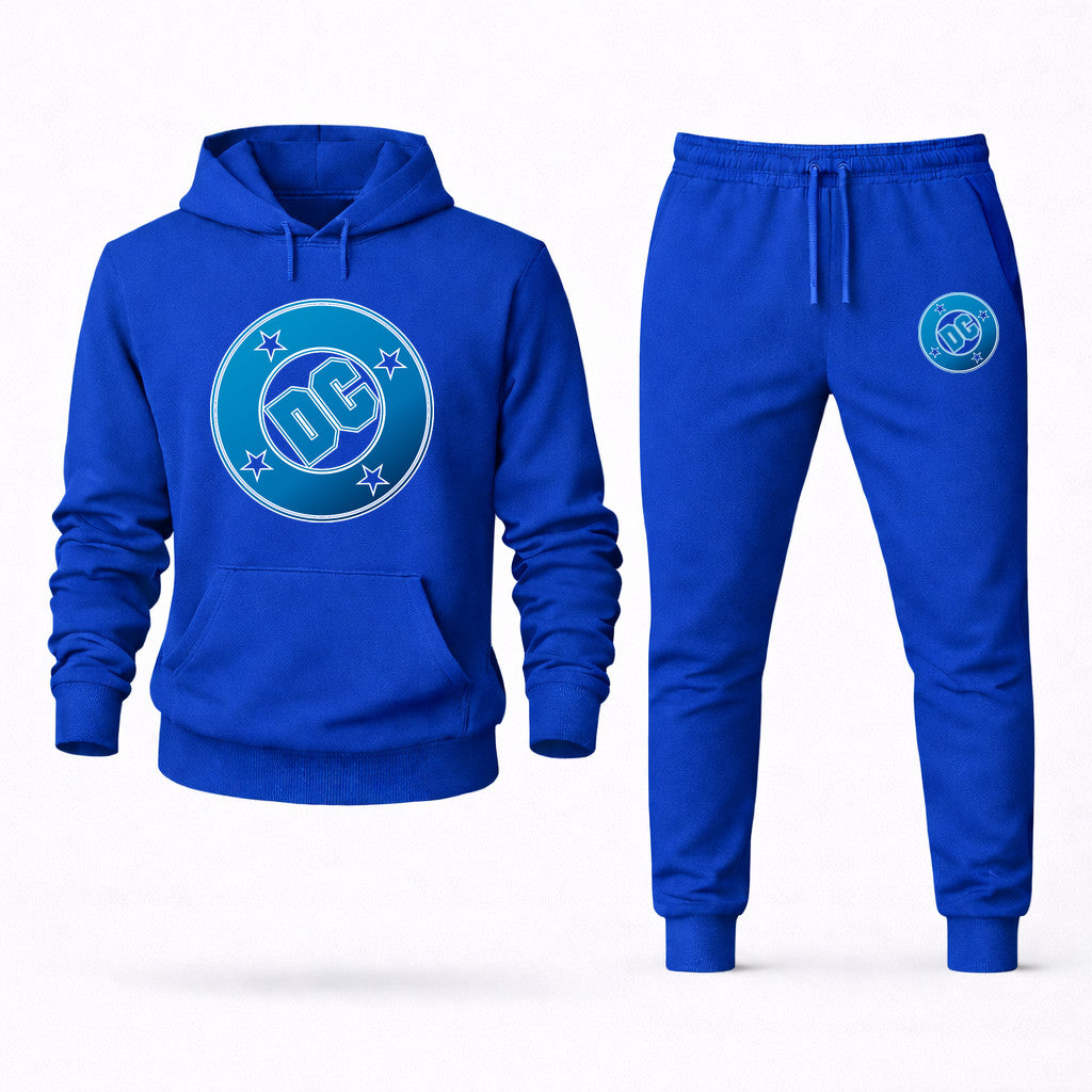 DC Comics Hoodie and Joggers Set - Blue