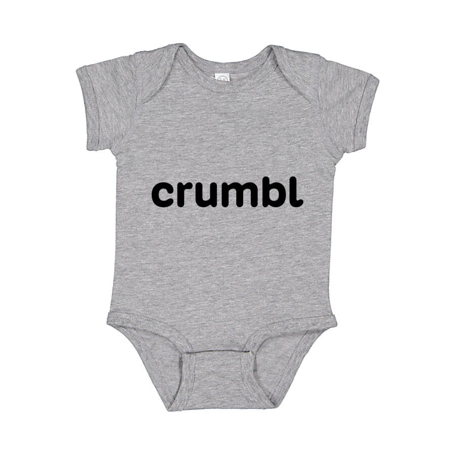 Crumbl Cookies Baby Romper Onesie - Gray