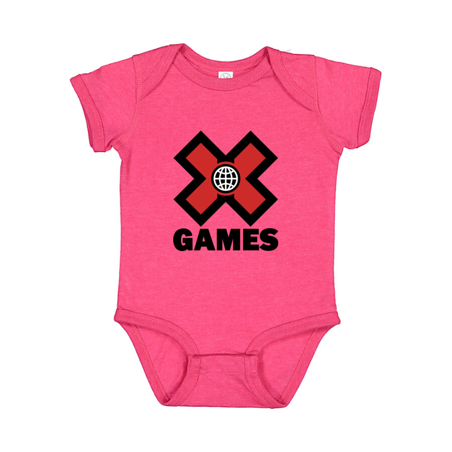 X Games Baby Romper Onesie - Pink