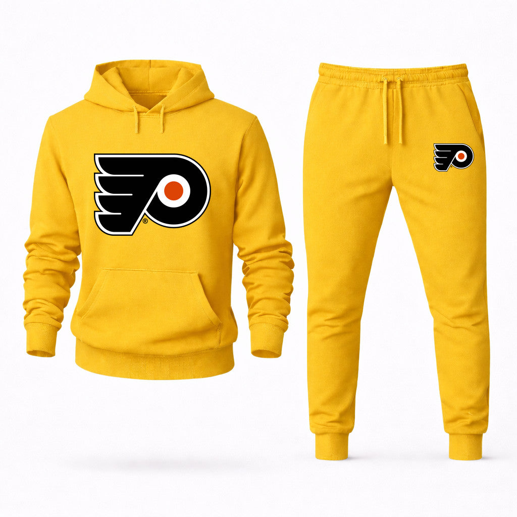 Philadelphia Flyers Hoodie and Joggers Set - Yellow