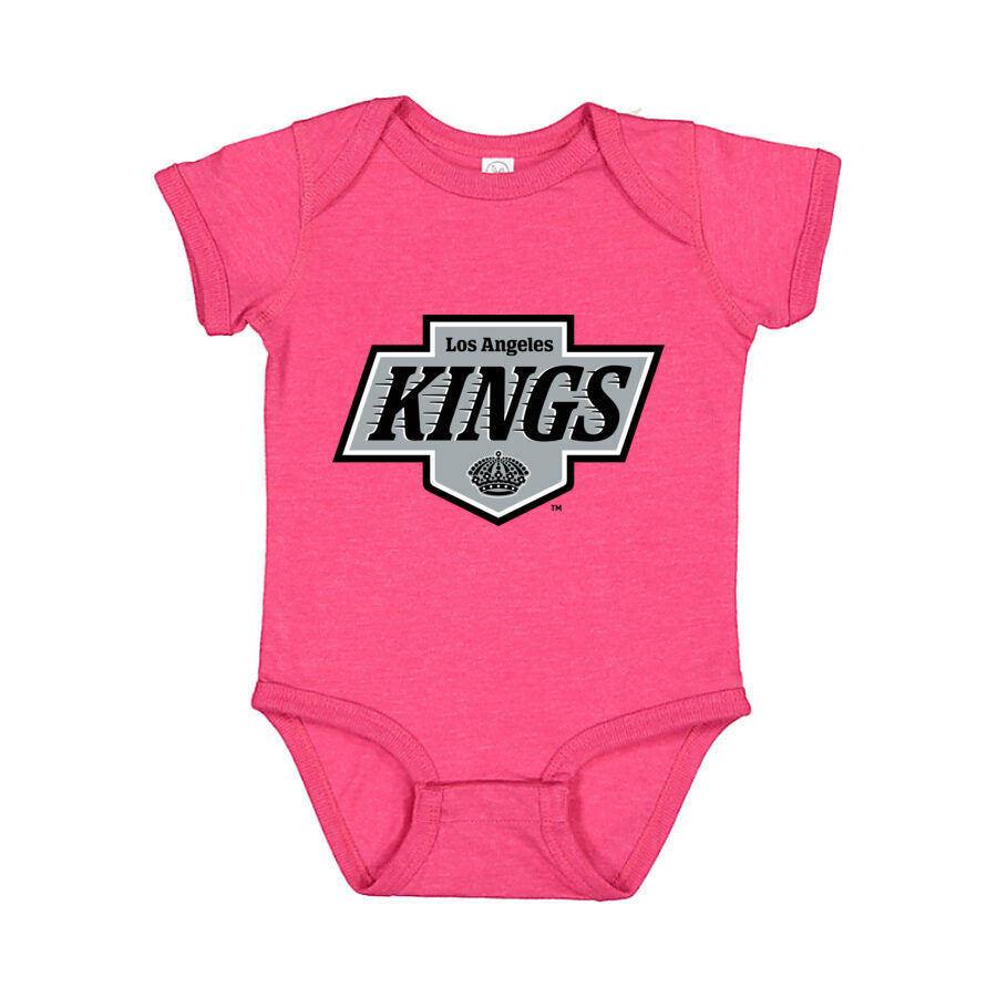 Los Angeles Kings Baby Romper Onesie - Pink