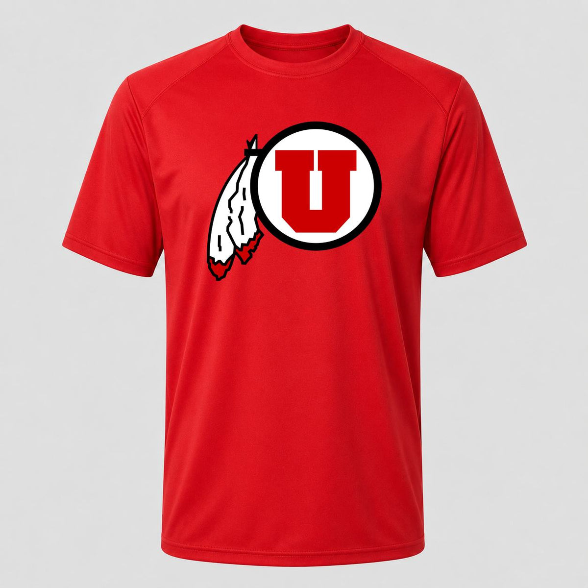 Men's Utah Utes Performance T-Shirt - Red