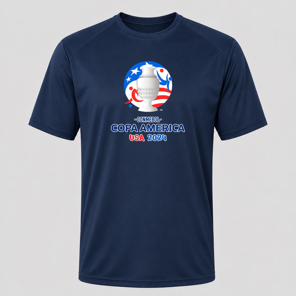 Men's Copa América 2024 Performance T-Shirt - Navy