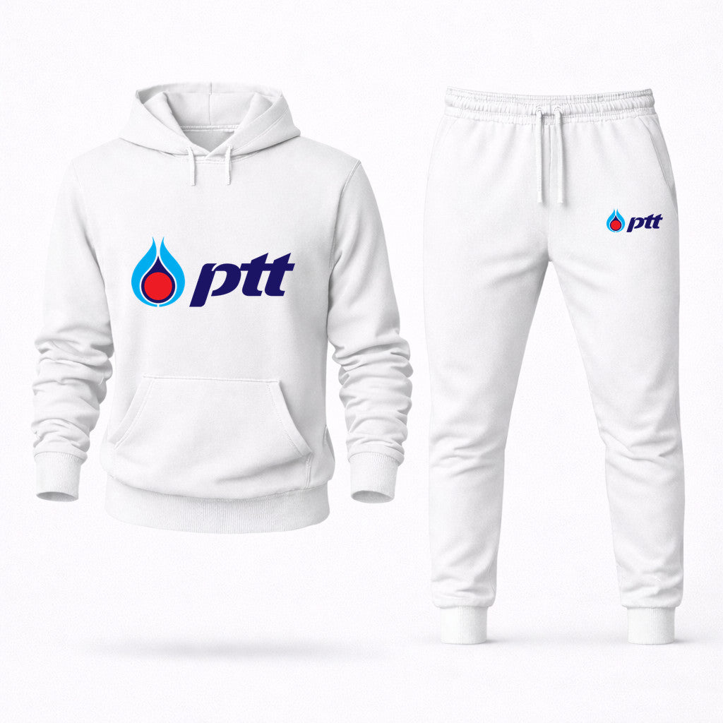 PTT Hoodie and Joggers Set - White