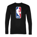 Men's NBA Polyester Long Sleeve T-Shirt - Black