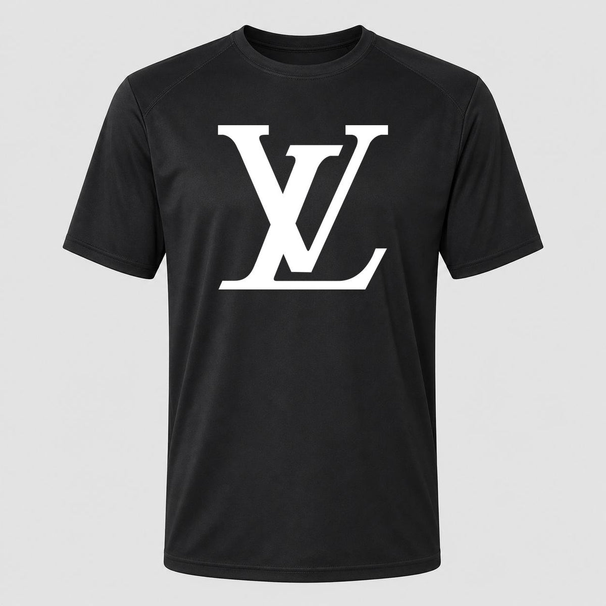 Men's Louis Vuitton White Performance T-Shirt - Black