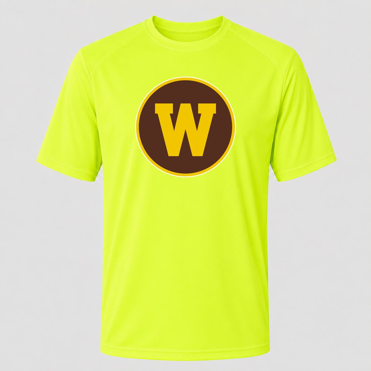 Men's Western Michigan Broncos Performance T-Shirt - Safety Green