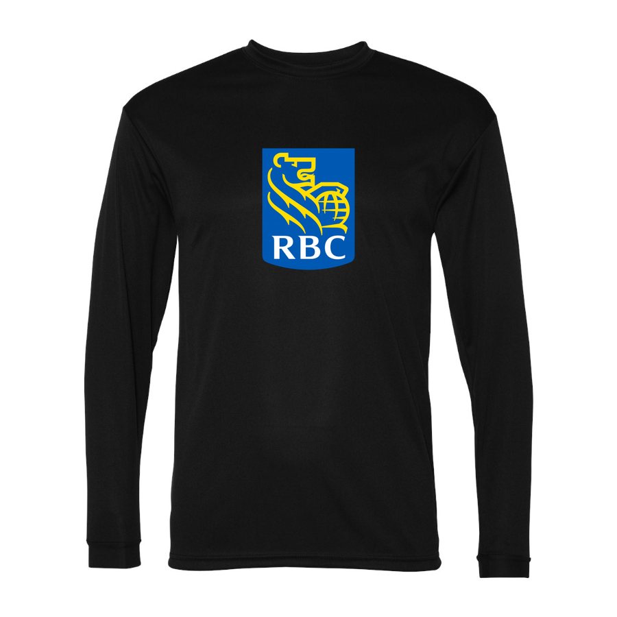 Men's RBC Polyester Long Sleeve T-Shirt - Black