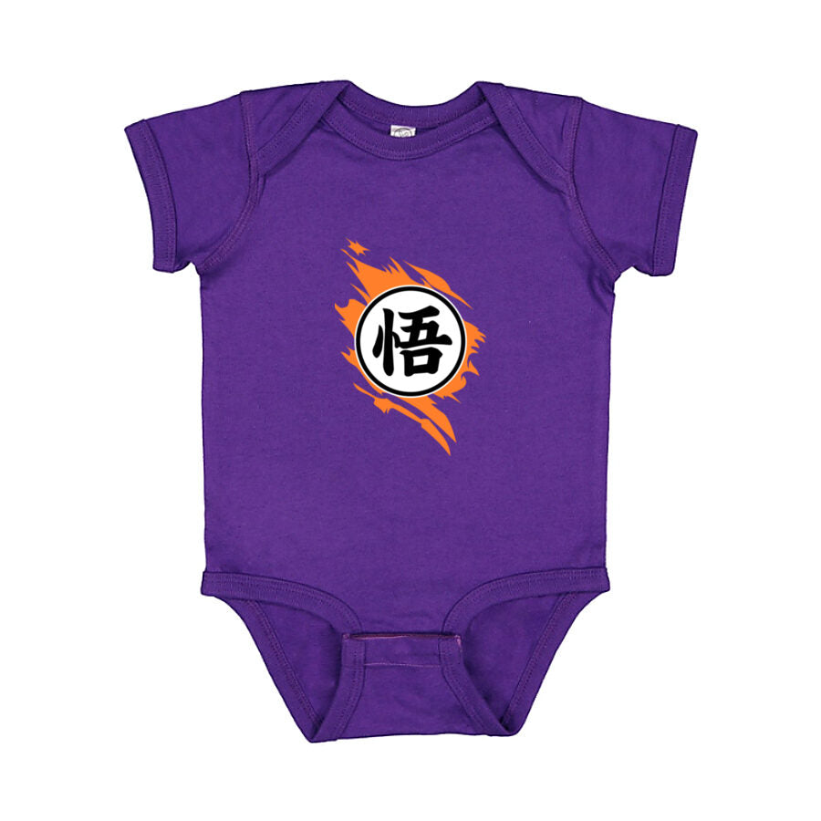 Dragon Ball Z Baby Romper Onesie - Purple