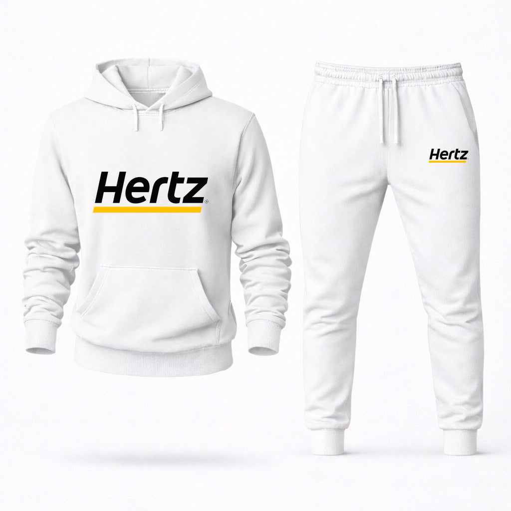 Hertz Hoodie and Joggers Set - White