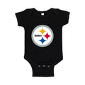 Pittsburgh Steelers Baby Romper Onesie - Black