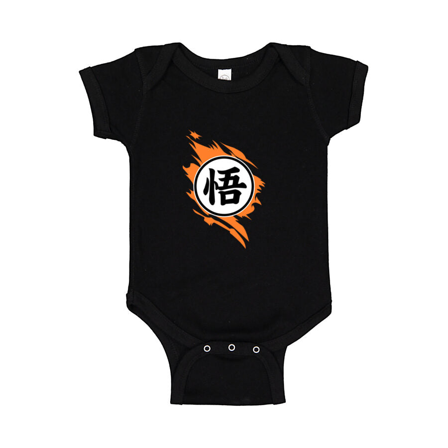 Dragon Ball Z Baby Romper Onesie - Black