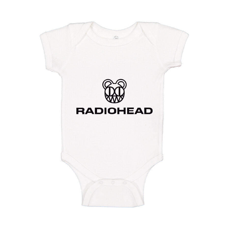 Radiohead Baby Romper Onesie - White