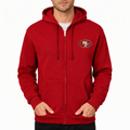 Men's San Francisco 49ers Zipper Hoodie - Red