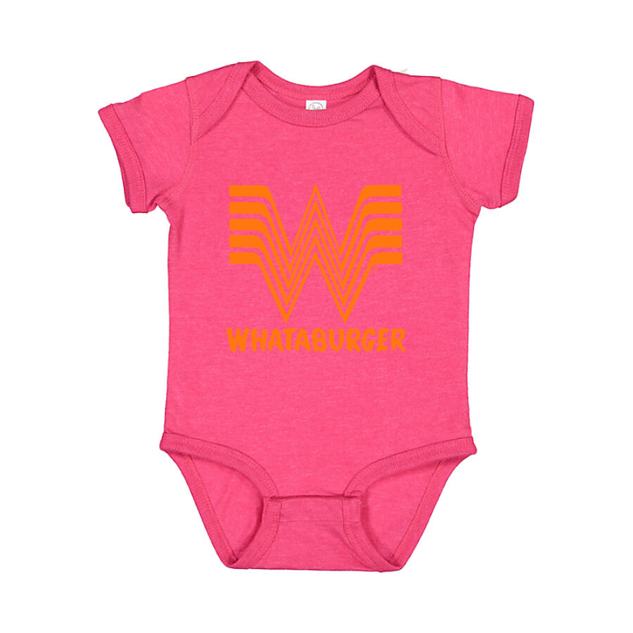 Whataburger Baby Romper Onesie - Pink