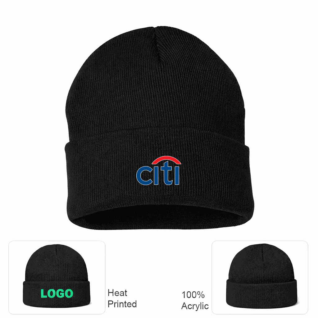 Citi Bank Beanie Hat - Black