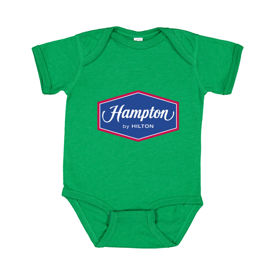 Hampton Baby Romper Onesie - Green
