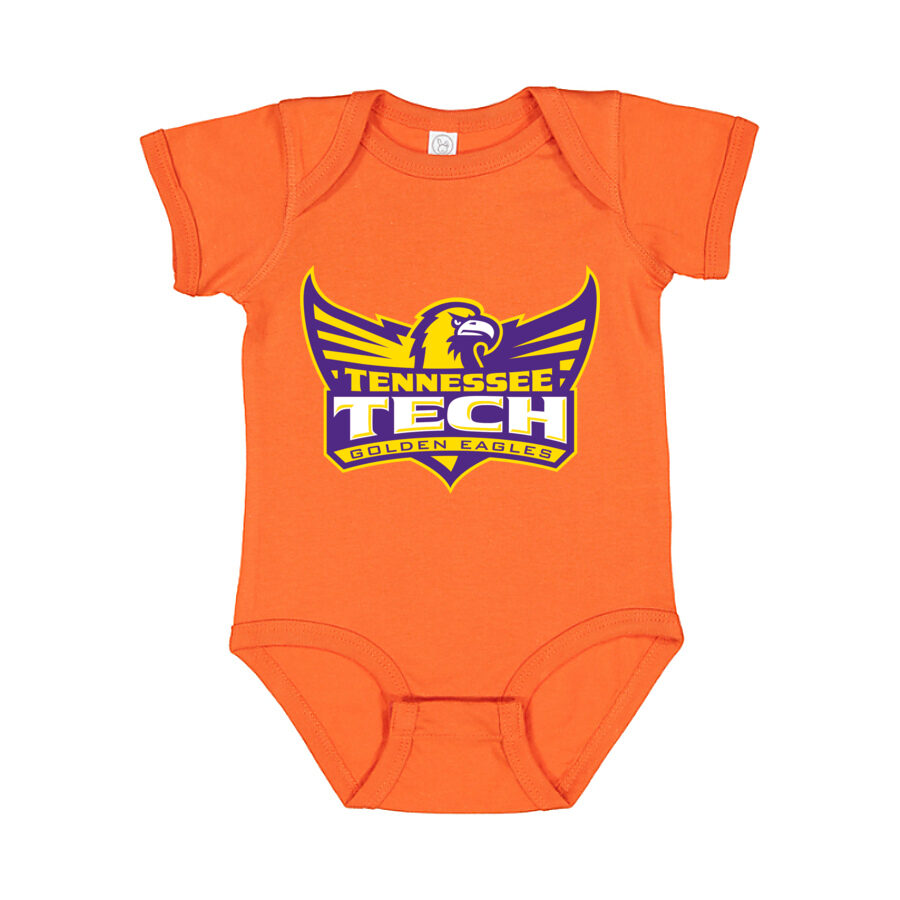 Tennessee Tech Golden Eagles Baby Romper Onesie - Orange