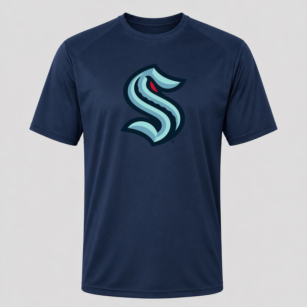 Men's Seattle Kraken Performance T-Shirt - Navy