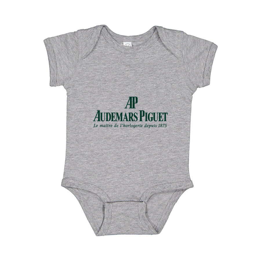 Audemars Piguet Baby Romper Onesie - Gray
