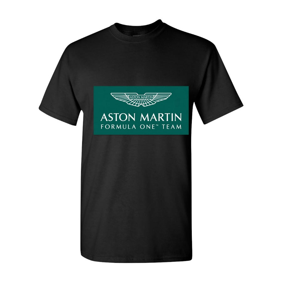 Men's Aston Martin Formula One Team Cotton T-Shirt - Black