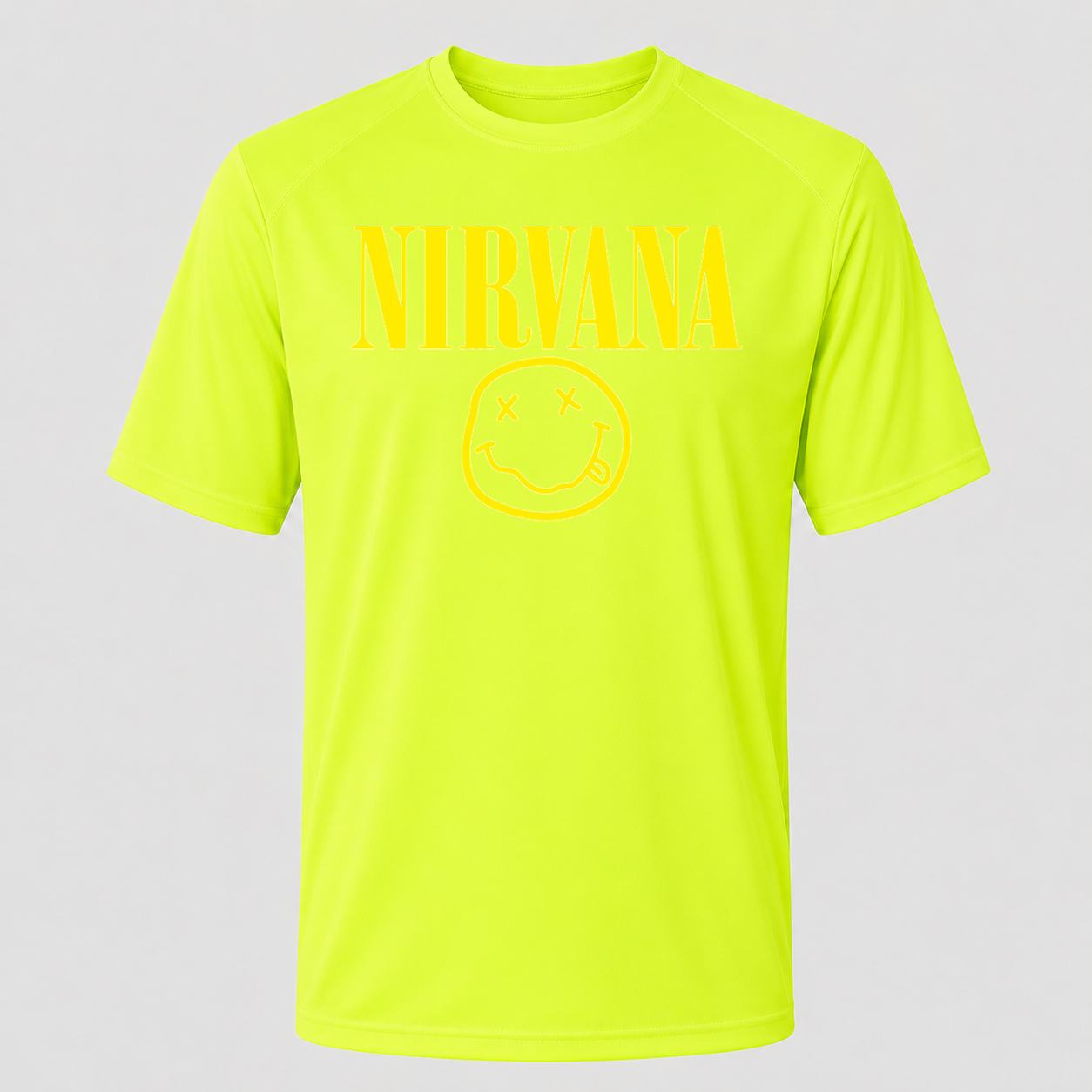Men's Nirvana Performance T-Shirt - Safety Green