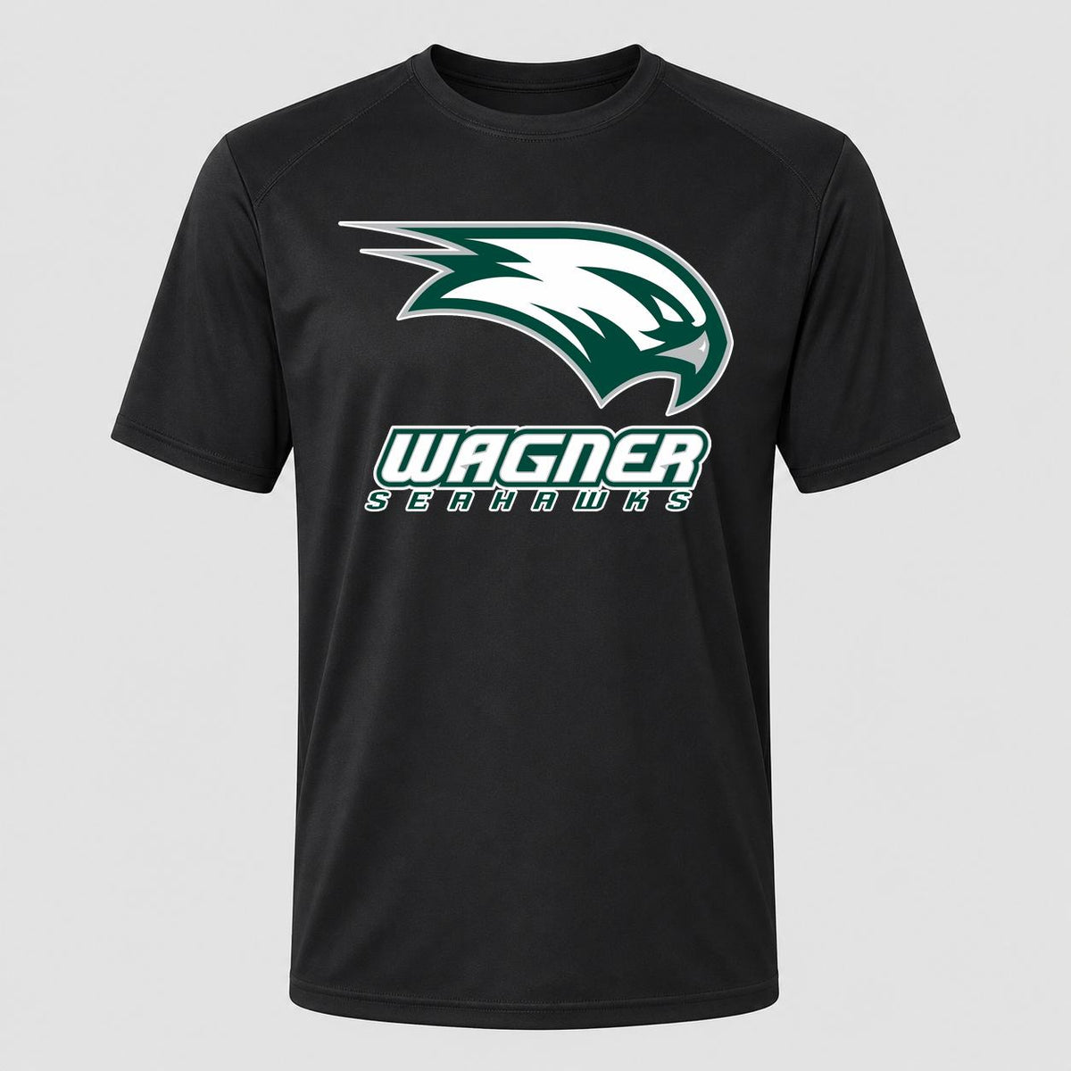 Men's Wagner Seahawks Performance T-Shirt - Black