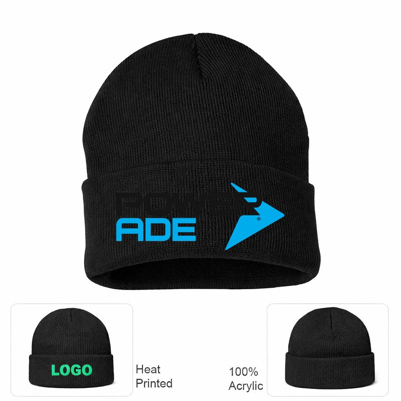 Powerade Black Beanie Hat