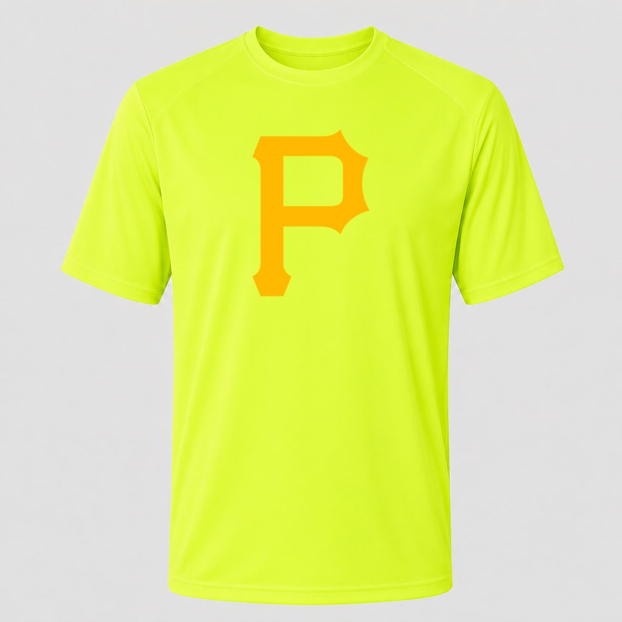 Men's Pittsburgh Pirates Performance T-Shirt - Safety Green